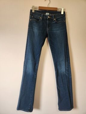 Denim & Supply Ralph Lauren Straight Leg Jeans Med-Dark Wash Sz 26